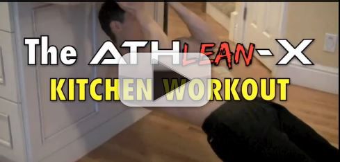 kitchen workout athlean x