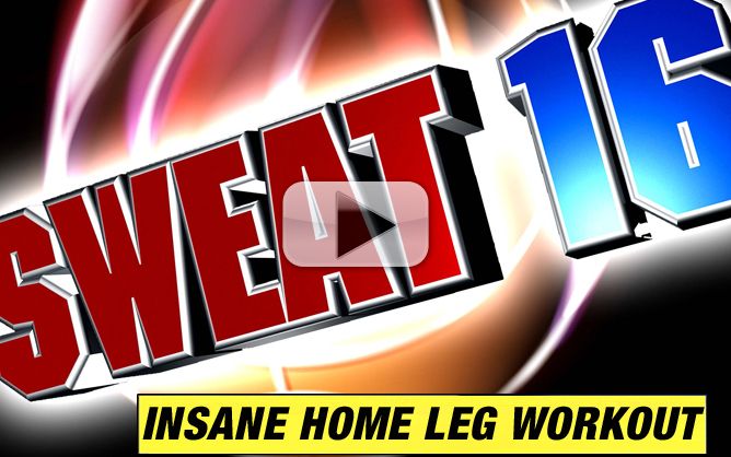 insane home leg workout