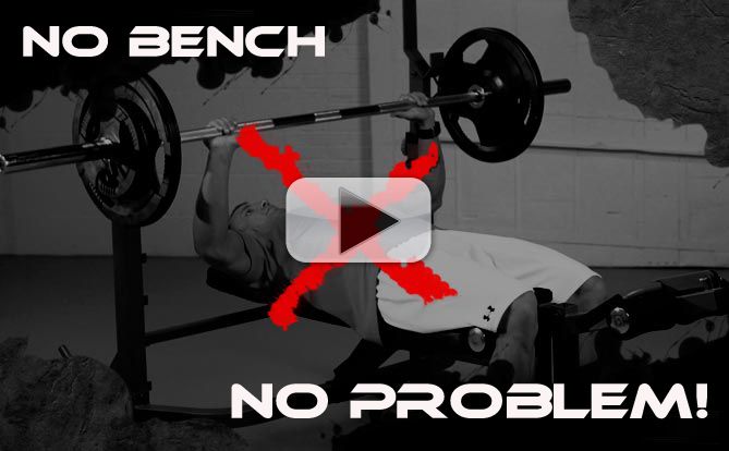 no bench bench press