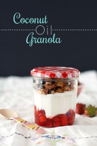 coconut oil granola