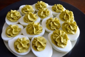 deviled eggs