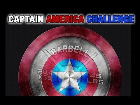 CAPTAIN AMERICA Outdoor Workout Challenge!