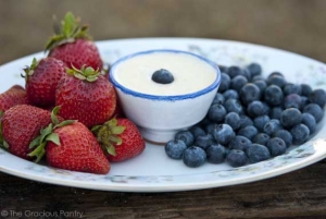 Independence Day Fruit Dip