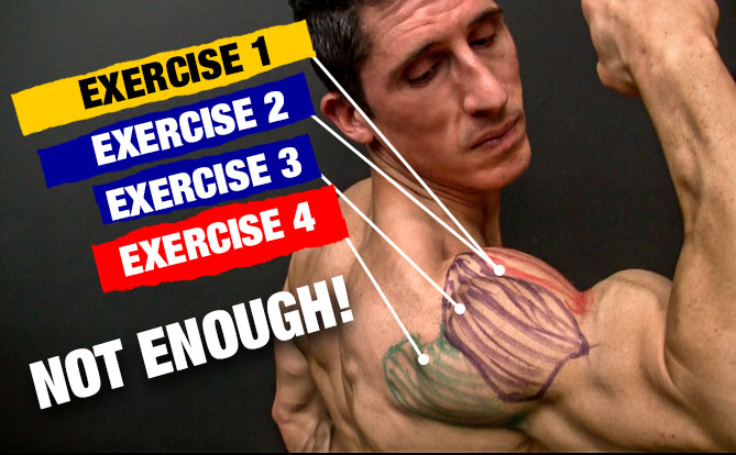 how to construct a complete shoulder workout