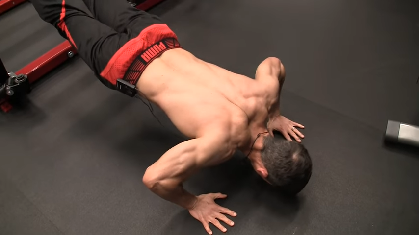 decline pushup