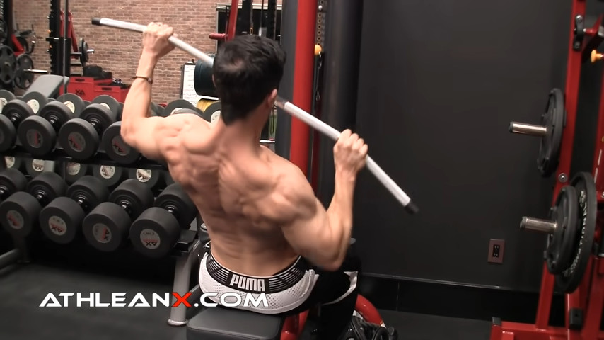 rocking lat pulldown