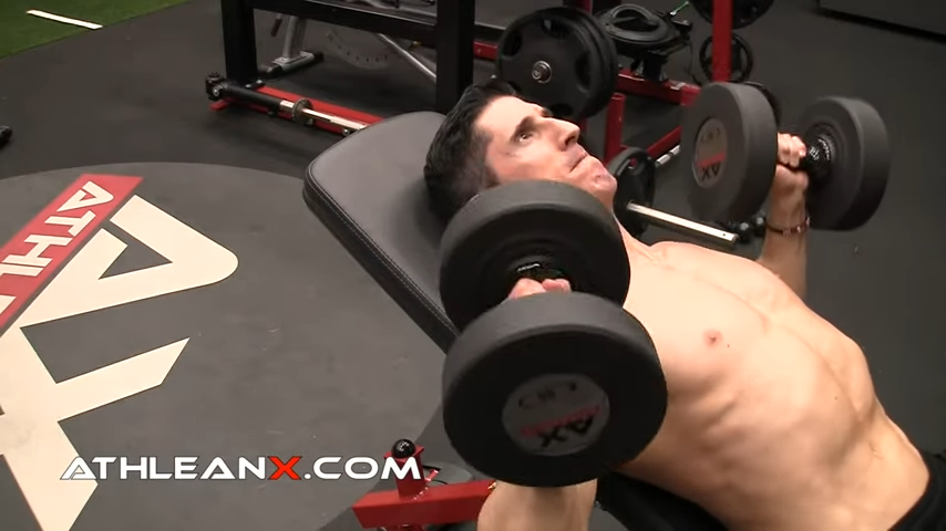 incline bench press