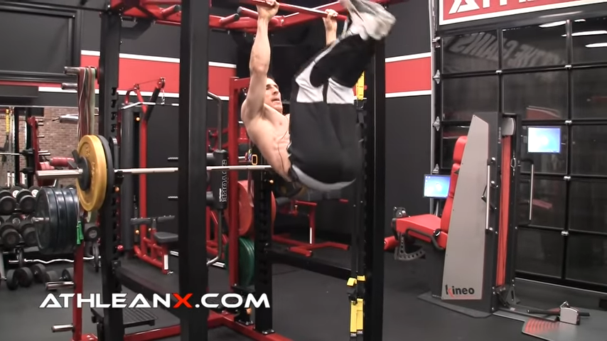 hanging leg raises for abs