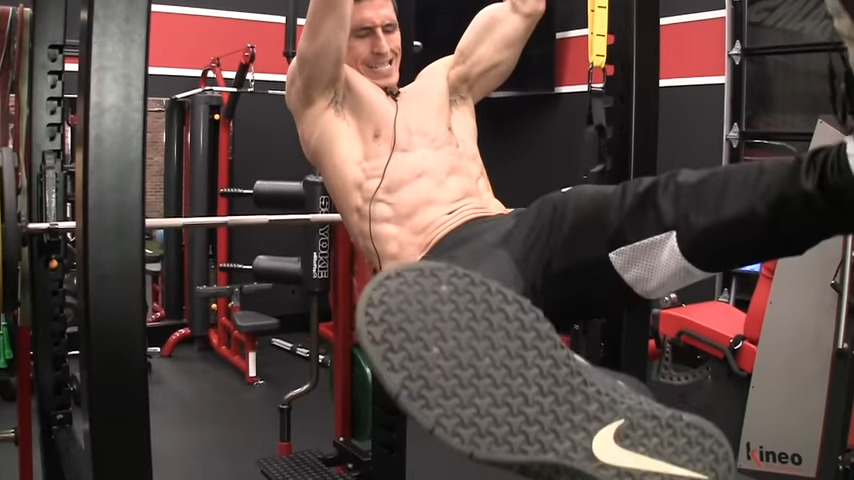 hanging leg raises for obliques