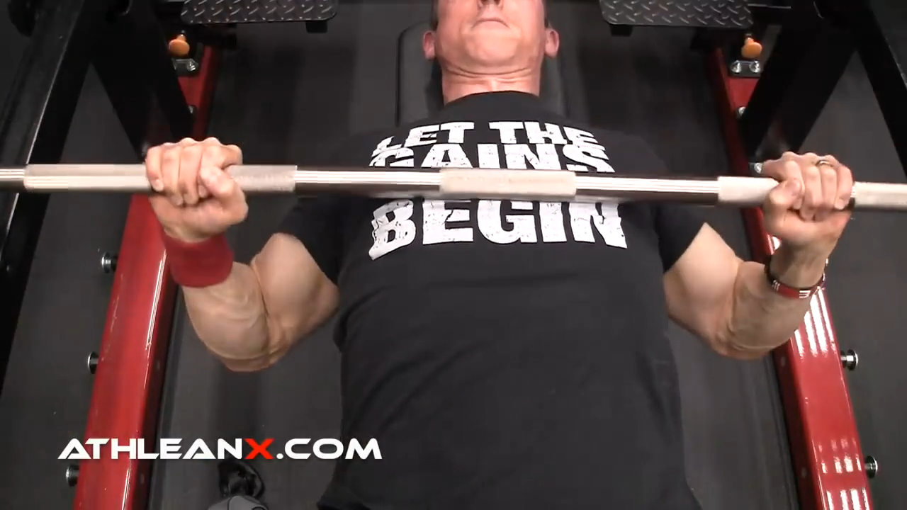 elbows bench press