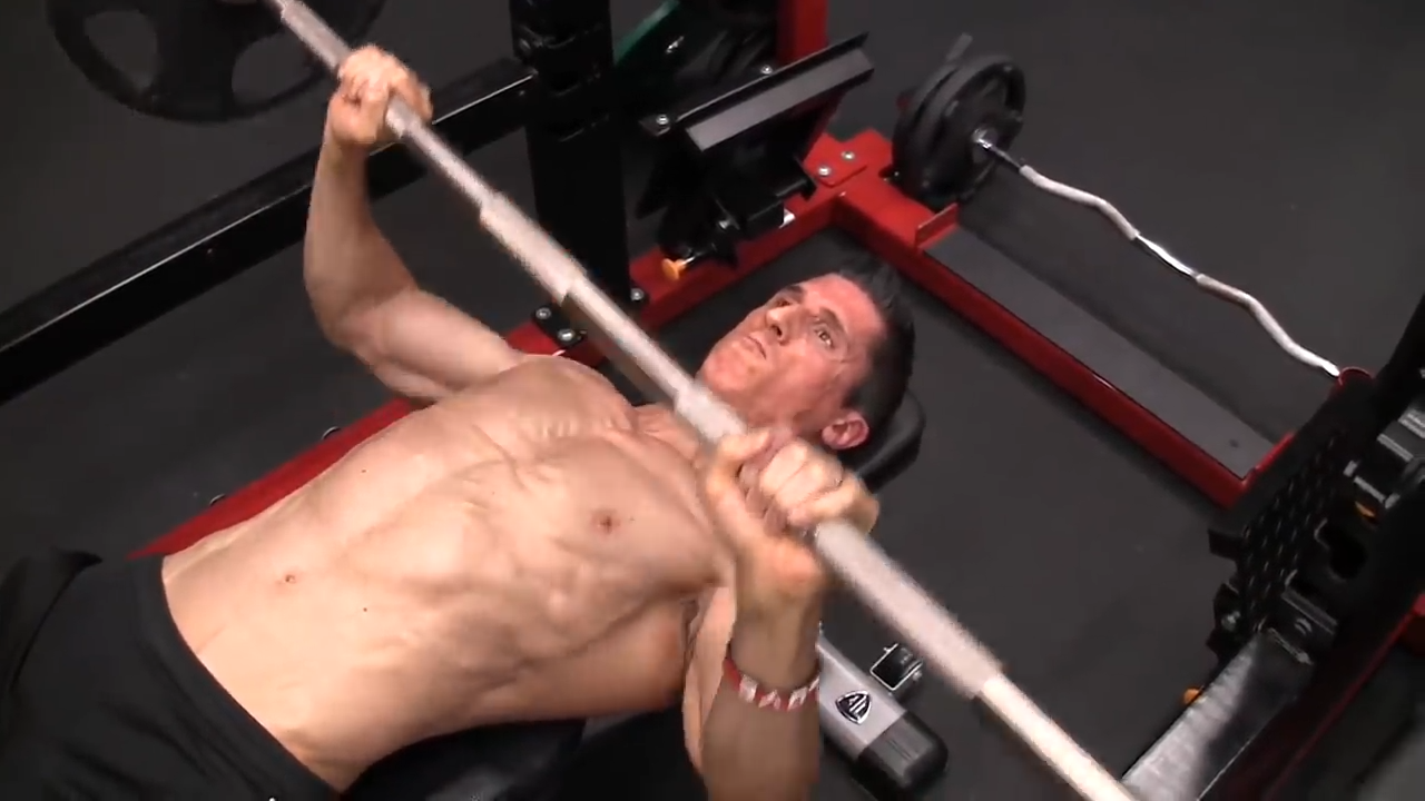 barbell bench press