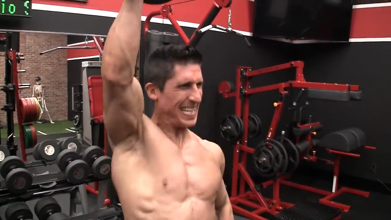 dumbbell push press