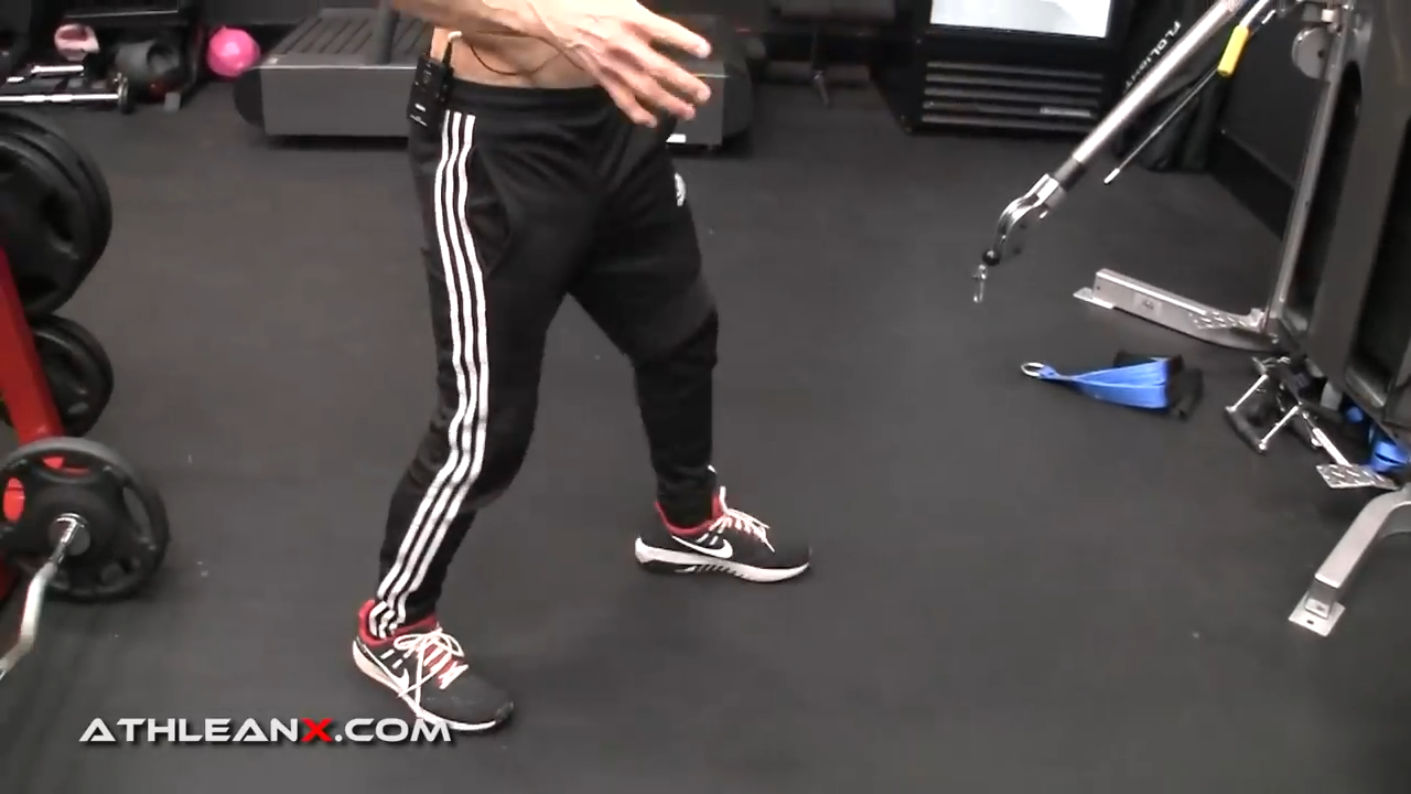 people get confused about stance for the facepull