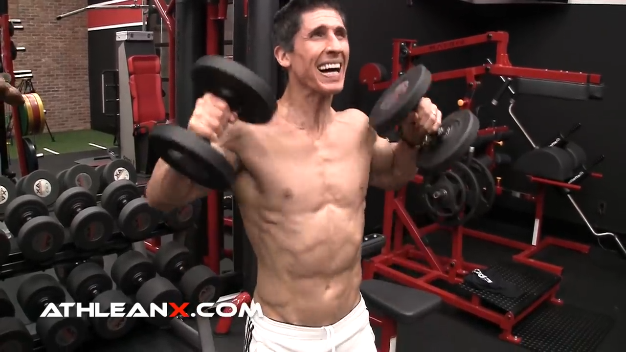 dumbbell high pull for shoulders metabolic