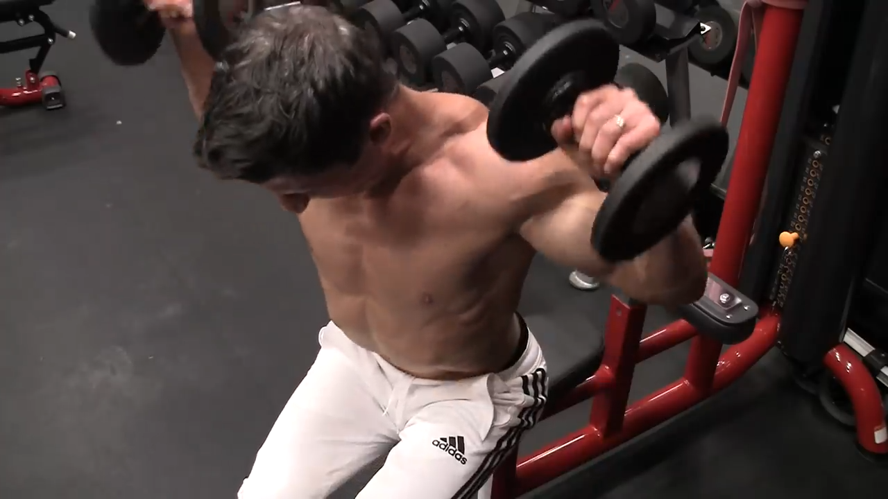 dumbbell urlacher for rear delts