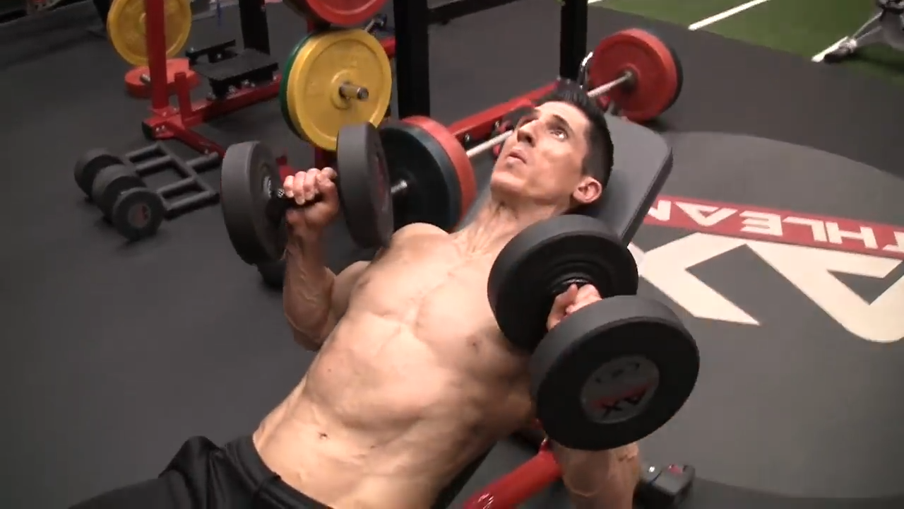 incline bench press