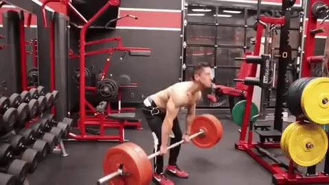 barbell deadlift