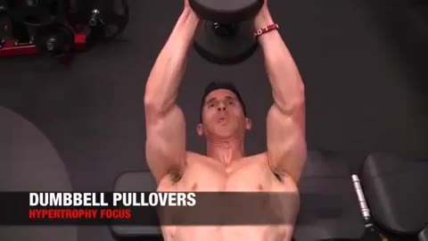 dumbbell pullover for back