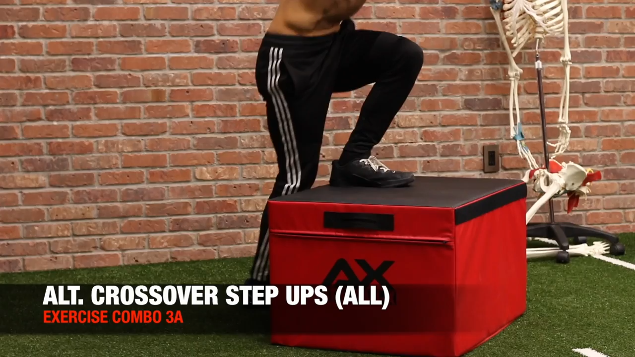 alternating crossover step ups