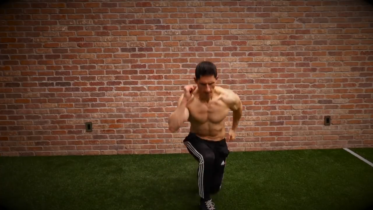 split squat lateral hops