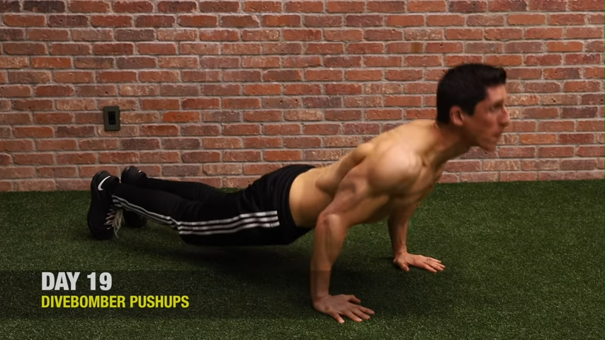 divebomber pushups