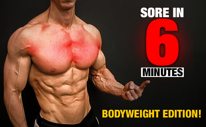 bodyweight chest workout