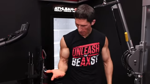 biceps involvement