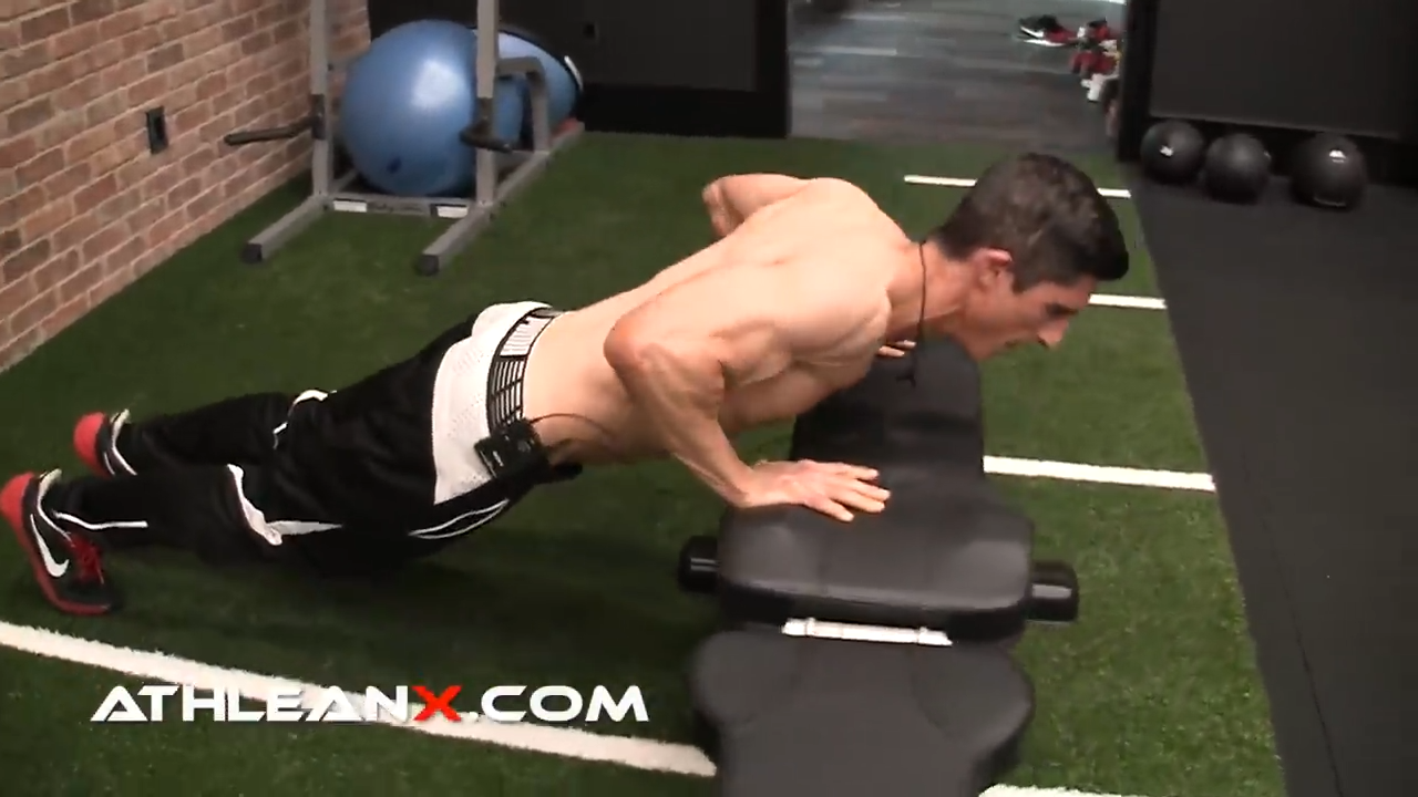 bodyweight incline pushup