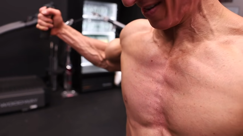 eccentric overload for mid chest