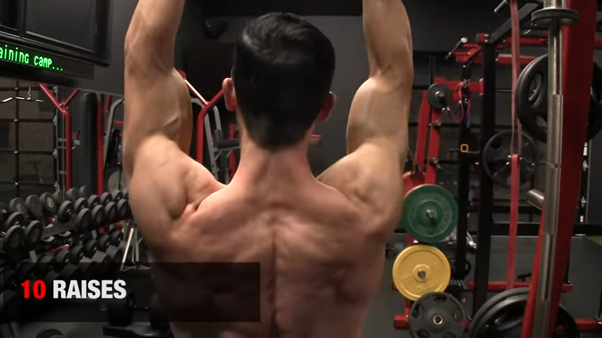 overhead plate raise