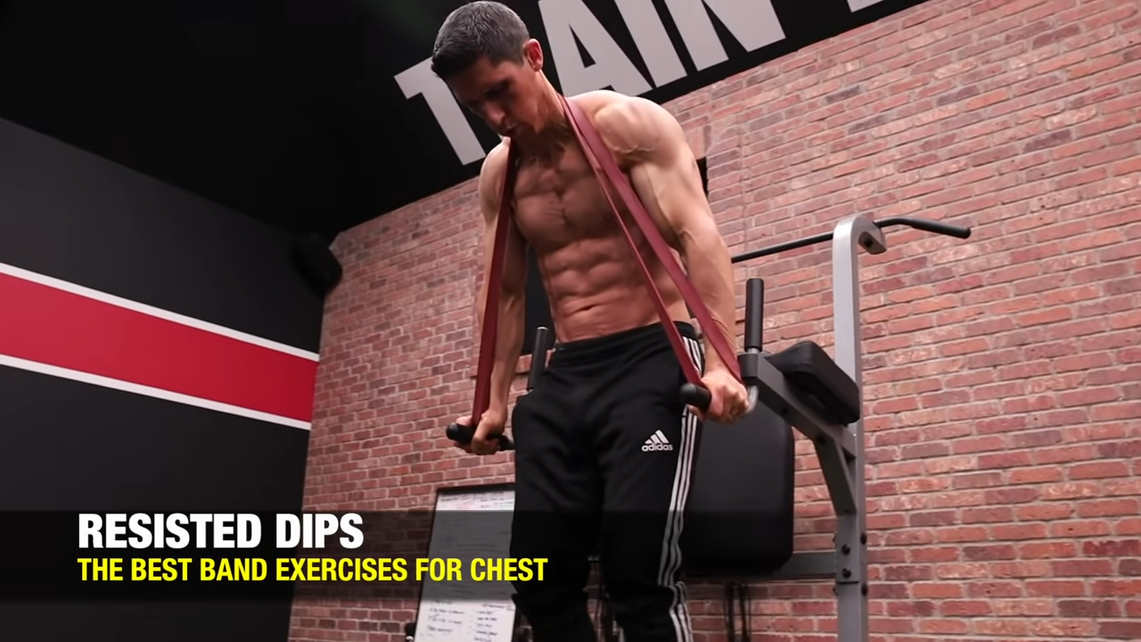 band resisted dips