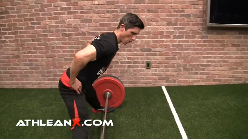 anterior pelvic tilt deadlift