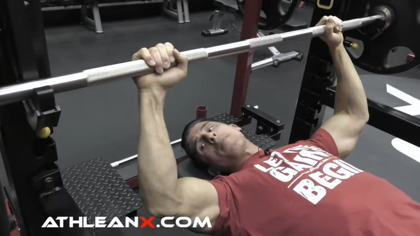 correct rack height bench press