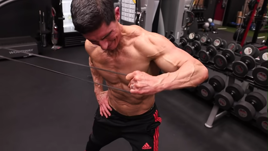 cross body lateral raise