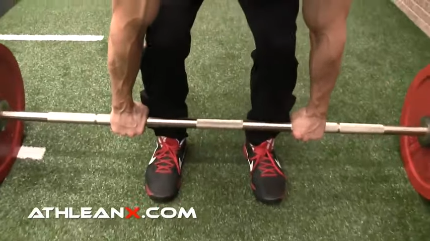 double overhand deadlift grip