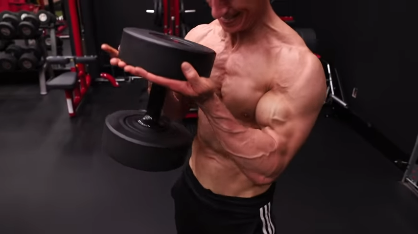 dumbbell waiter curls