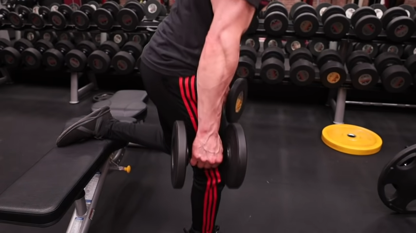 sprinter db bulgarian split squats