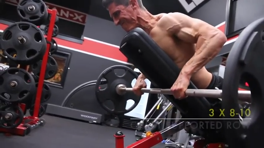 chest supported row