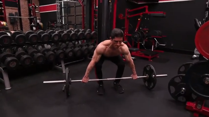 snatch grip deadlifts