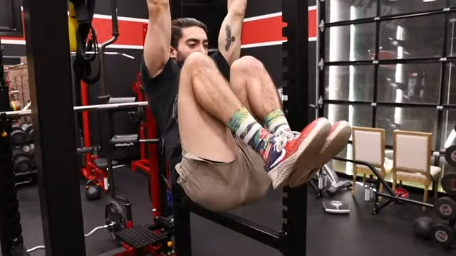 hanging knee raise