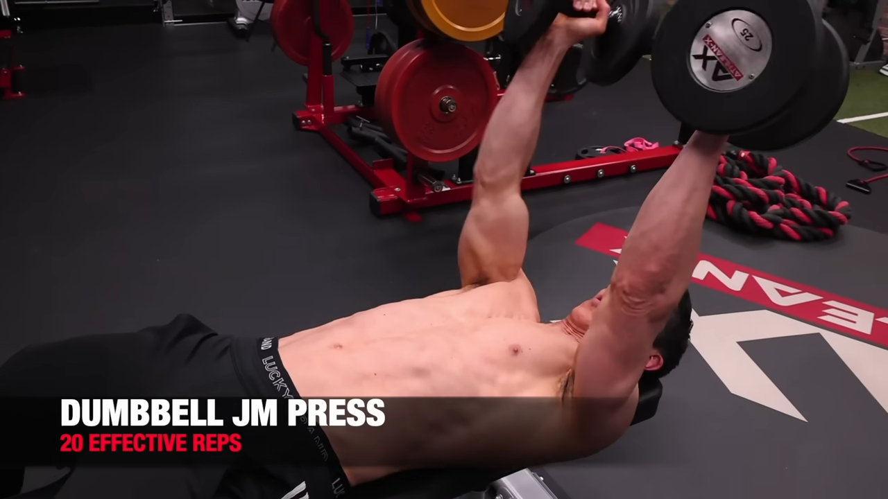 dumbbell jm press