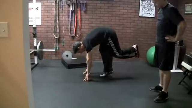 sprinter calf raise