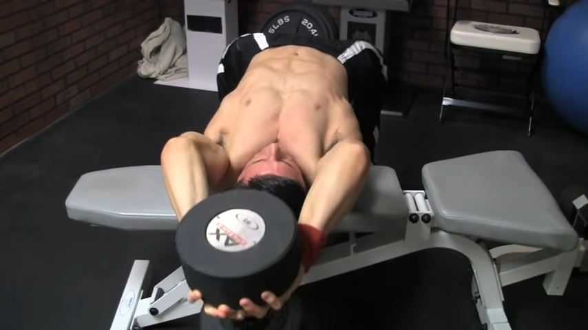 dumbbell pullover for chest