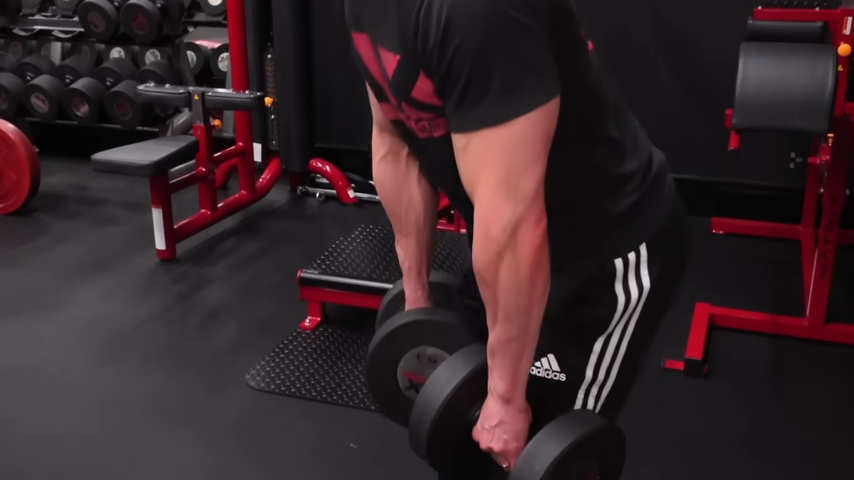 dumbbell romanian deadlift