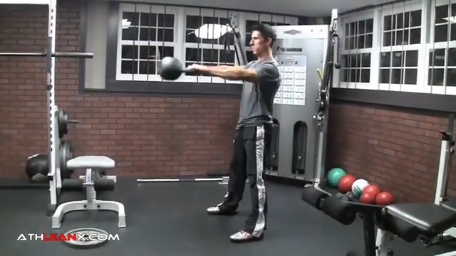 light kettlebell swings