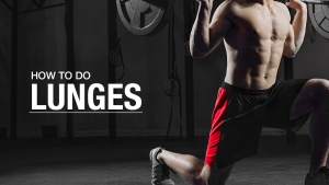 how to do lunges